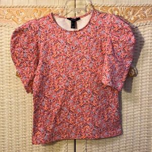 NWT Forever 21, Floral knit top